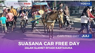 Suasana Car Free Day Kartasura