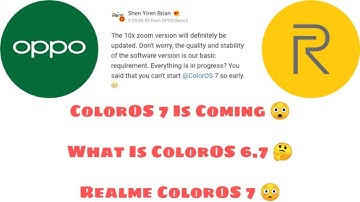 ColorOS 7 is Coming 😲 | ColorOS 7 For Realme | ColorOS 7 For Oppo | ColorOS 6.7 | RJ 😈