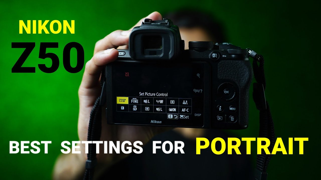 Nikon Z50 Photography Settings YouTube Nikon Z50 Photography Settings YouTube