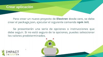 Webinar: Desarrollar aplicaciones de escritorio con Electron js