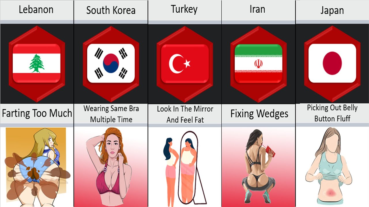 things-girls-do-but-don-t-tell-from-different-countries-part-2-youtube