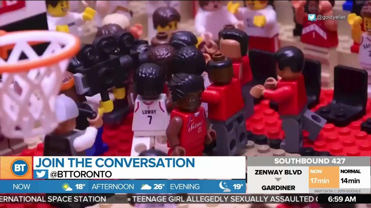 LEGO IDEAS - WE THE NORTH Basketball Shooter - Toronto Raptors 2019 NBA  Champions