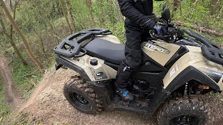 Bourbier le top pour mettre le nouveau kymco 550 a l'épreuve can-am rénégade outlander maxxer