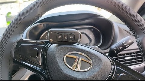 Tata Nexon 2022 bs6 lost case key programming done