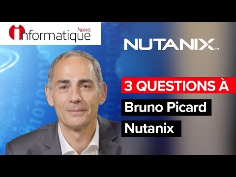 « Stockage primaire et secondaire pourront être dans le même environnement » Bruno Picard Nutanix