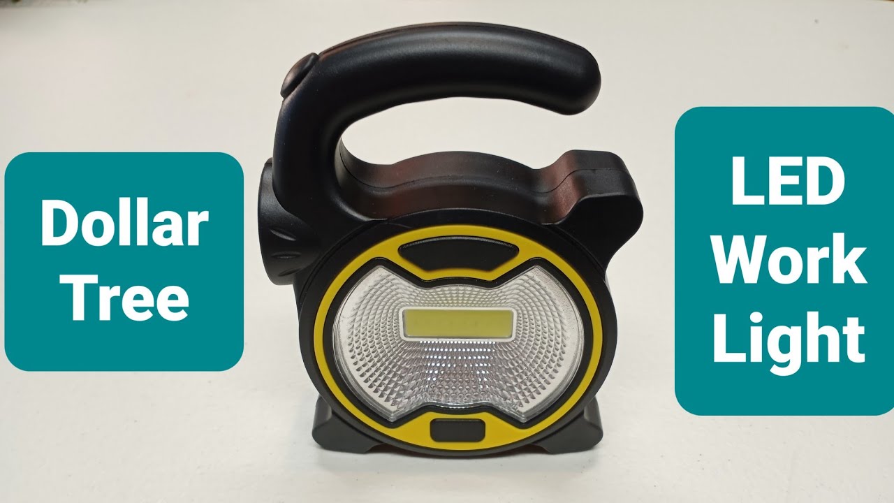 Dollar Tree LED Work Light YouTube