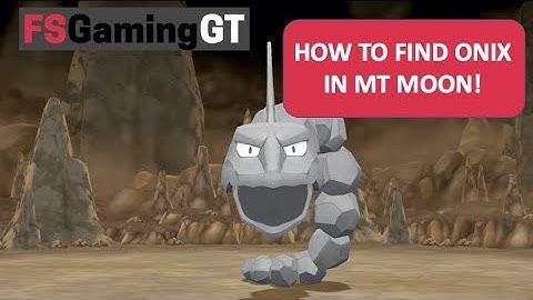 HOW TO FIND ONIX - WE FIND ONIX IN MOUNT MOON! Pokemon Let’s go Pikachu, Eevee.