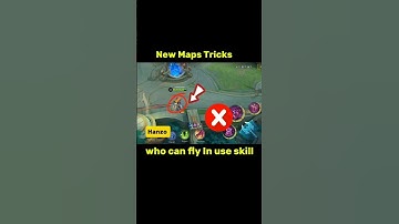 Who Can Flying In Use Skills Map Tricks Tutorial Mobile Legends #mlbb #ml2b #shorts #tutorial