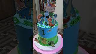 🦖💚🎂 FROG PRANK 313 - BABY DINO THEME CAKE! 🎂💚🦖 | by DHINE BITESWEET 🎂✨ #dhinebitesweet #dinocake