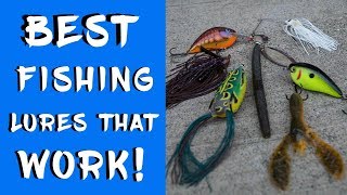 BEST BASS FISHING LURES THAT WORK YEAR ROUND