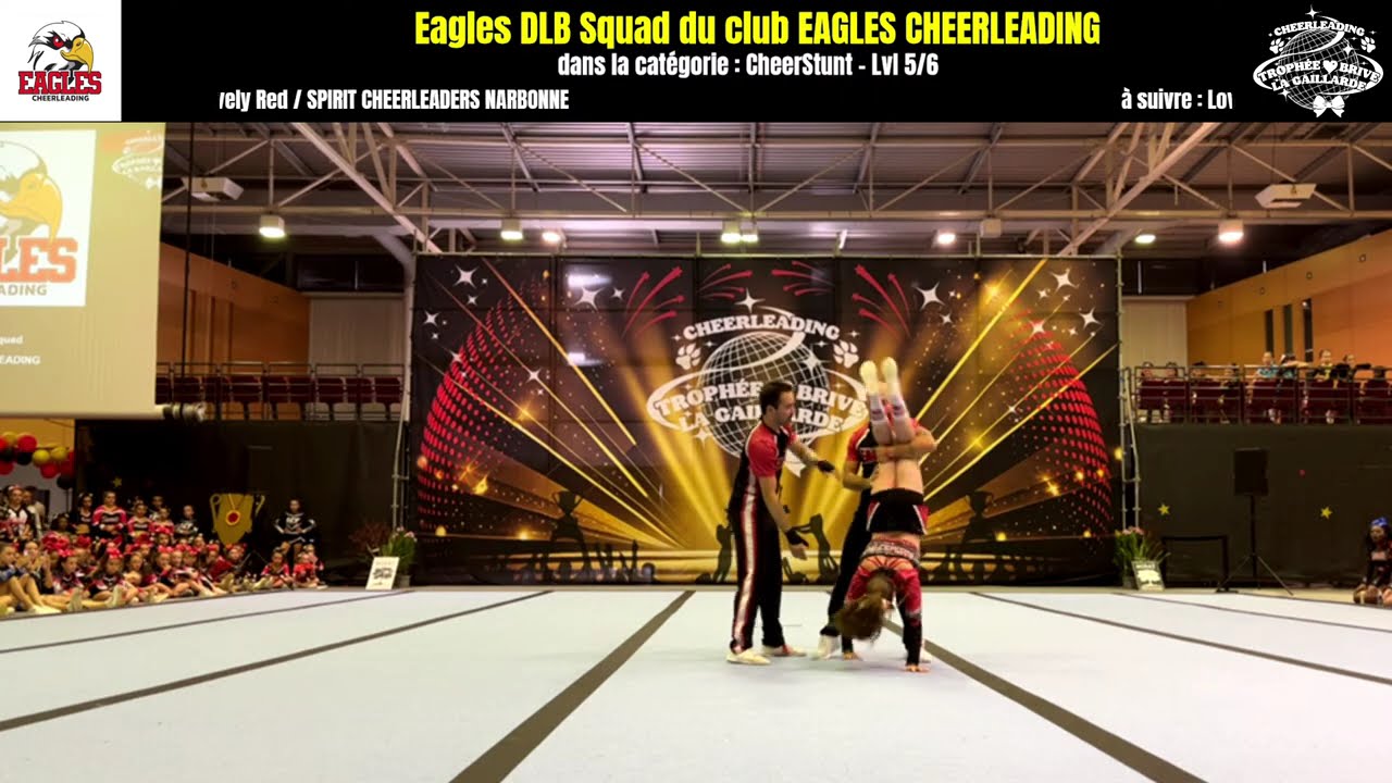 Eagles Dlb Squad du club EAGLES CHEERLEADING au 18ème Trophée de Brive