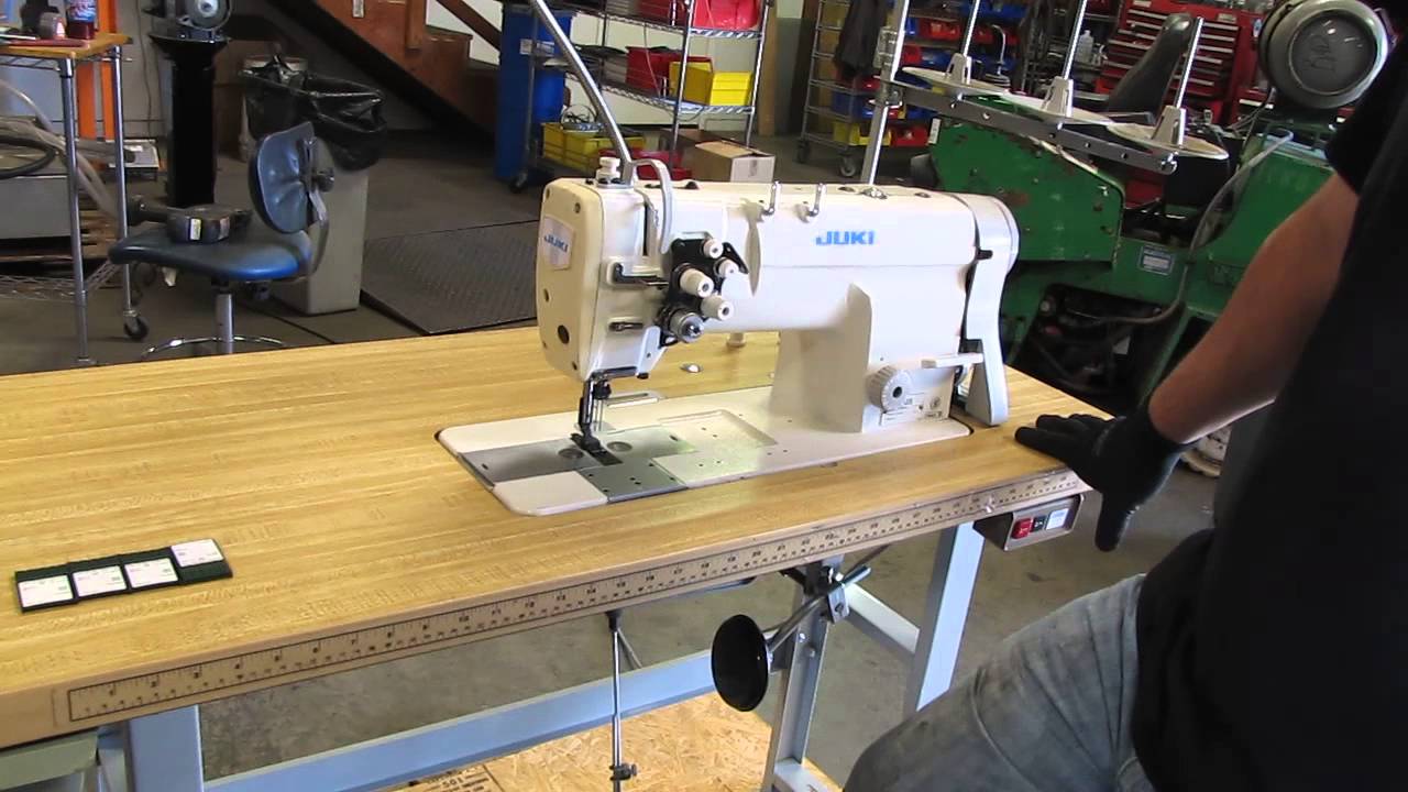 Juki LH3128 Commercial Double Needle Lockstitch Sewing Machine Clutch
