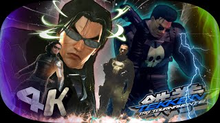 Kazuya ( Winter Soldier ) &amp; Bryan ( Punisher 2008 Look ) Ultra Hard Arcade Mode UHD 4K 60 FPS 