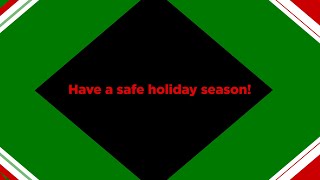 Christmas Safety tips!