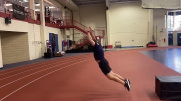 Depth Drop to Double Broad Jump (Continuous)