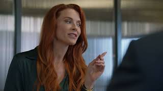 Bridget Regan In Satin Blouse Part 13  The Rookie S05e06