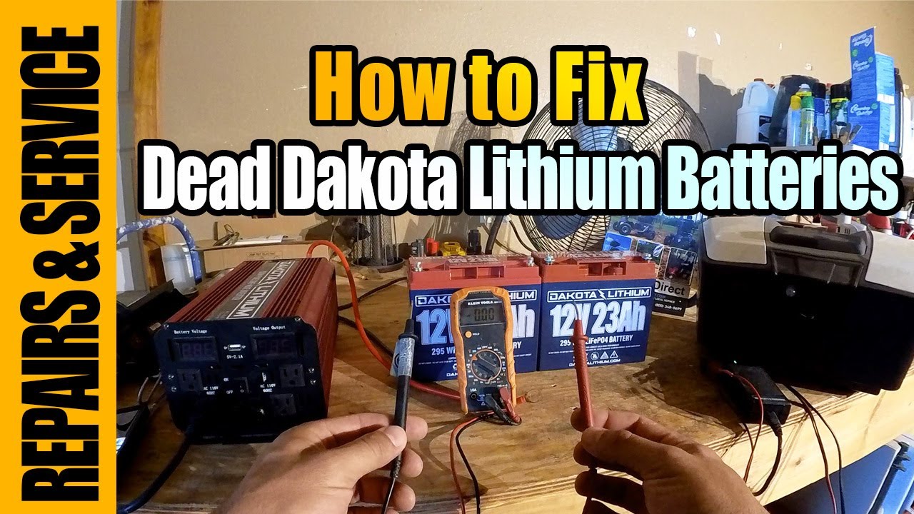 ⚙️How to Repair Dakota Lithium Batteries That Aren't Working 