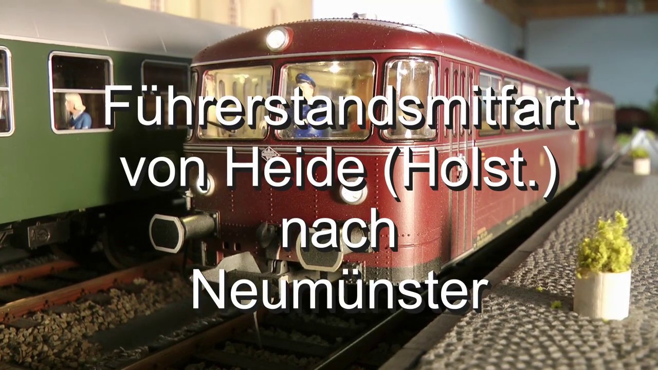 Spur 0 Modellbahn - von Heide nach Neumünster