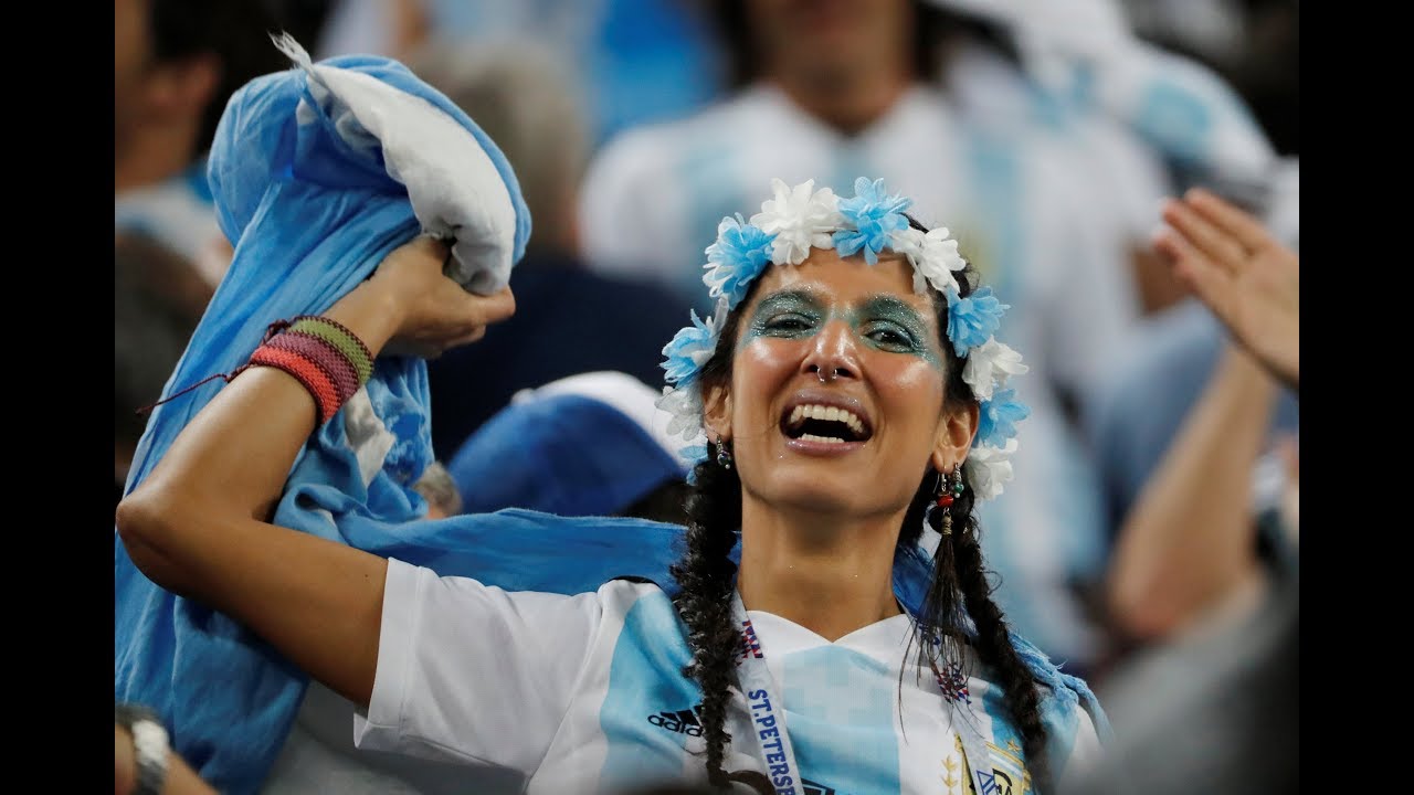 Argentina fans celebrate after dramatic World Cup win vs Nigeria YouTube