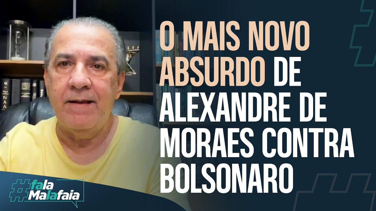 O mais novo absurdo de Alexandre de Moraes contra Bolsonaro