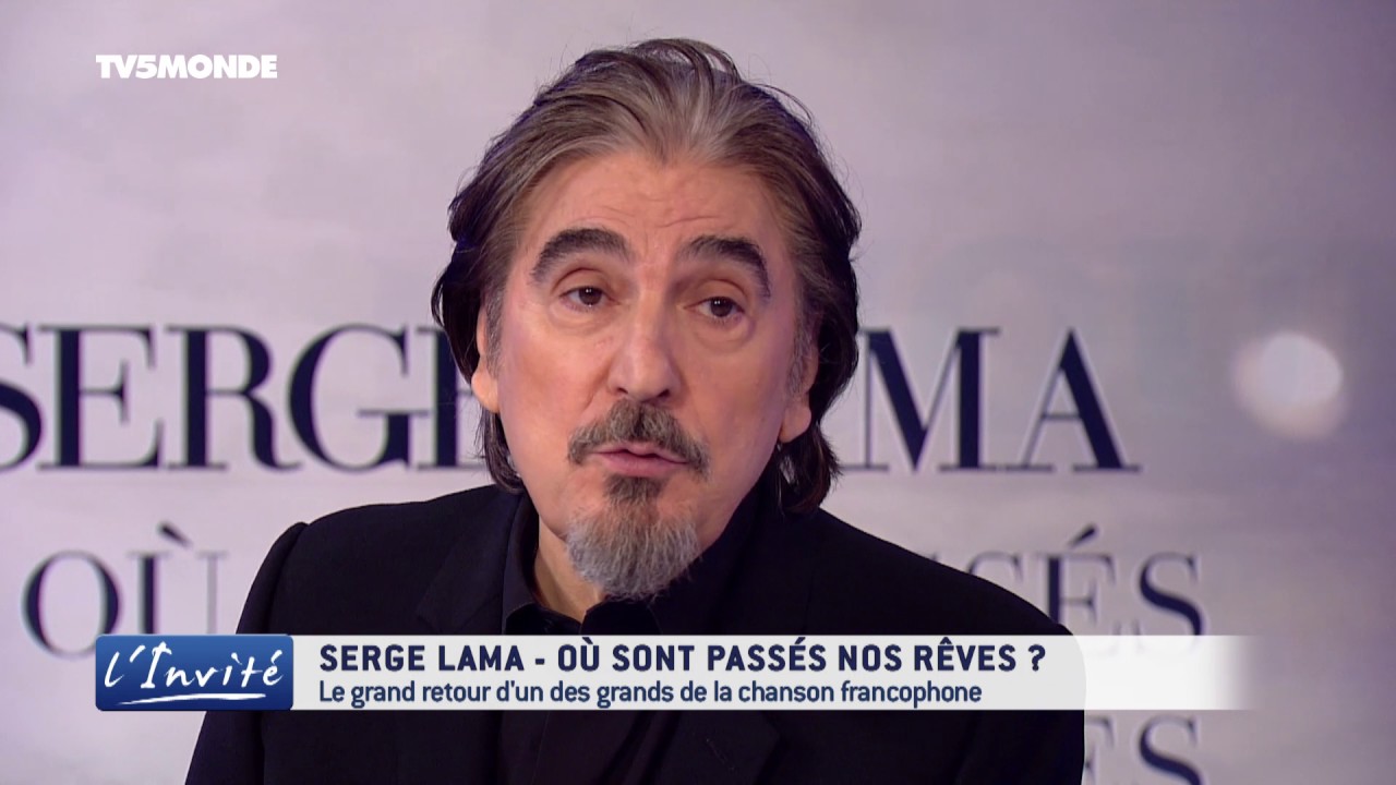 Serge LAMA : "Ma vie est dans mes chansons" - YouTube