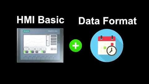 How to Set Time & Date Format monitoring in HMI Basic SIEMEN