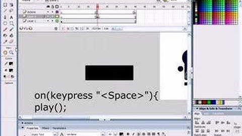FLASH: Using Keyboard Commands