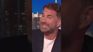 Eddie Hearn blames Tyson Fury for not signing the AJ Contract