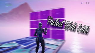 How to get the FASTEST Wall Edits on Controller *TUTORIAL*