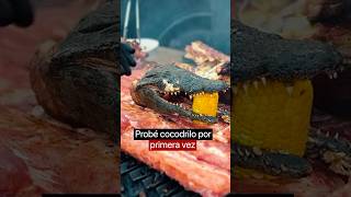 Probé COCODRILO por primera vez 🐊‼️