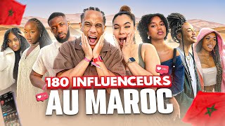 ON PART À MARRAKECH AVEC 180 INFLUENCEURS !