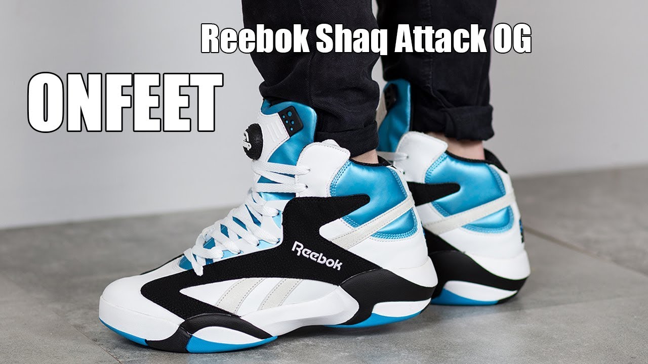 men's reebok shaq attaq og basketball shoes