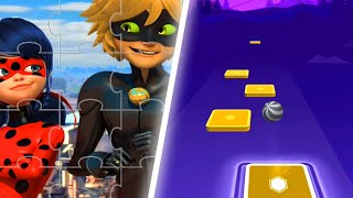 🐞 Miraculous Ladybug and Cat Noir 🐞 Solving puzzle with music ball screenshot 4