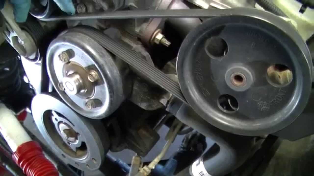 DIY How to Replace Water Pump In a Jeep TJ,XJ - YouTube