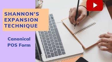 Lecture-71 | Shannon’s Expansion Technique | Digital Electronics |