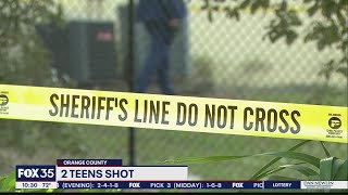 Orange County deputies investigate after 2 teens shot