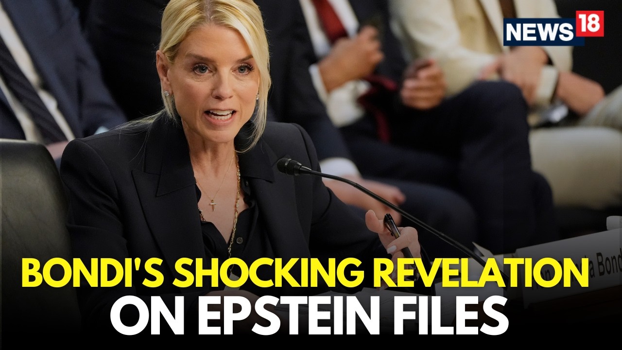 Live: Pam Bondi’s Epstein Files Revelation Reignites Accountability Debate in U.S. Politics | N18G