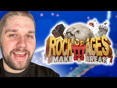 Видео: Я КАМЕНЬ - Я ЕДУ ➤ Rock of Ages III: Make & Break #1