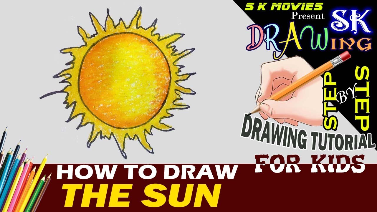 Discover 82 sun sketch realistic latest  seveneduvn