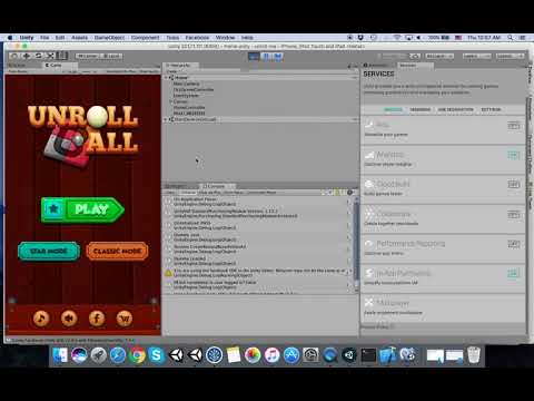 Unroll Ball Unity Source Code: Set up in-app purchase