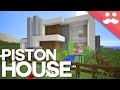 The LARGE Minecraft Piston House!