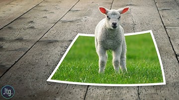 Photoshop Tutorial: Pop Out Photo manipulation Effect