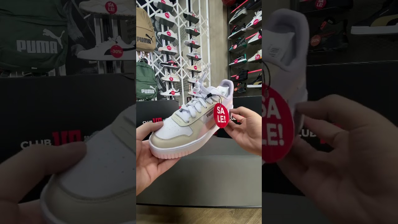 Кеды Puma Carina Street White Pink 38939010