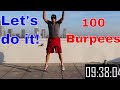 100 Burpee Workout | Let's do it Together!