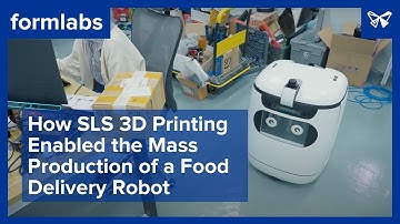How SLS 3D Printing Enabled the Mass Production of a Food Delivery Robot in Six Months