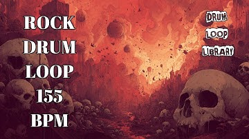 155 BPM Rock Drum Track – Fast and Energetic Drive