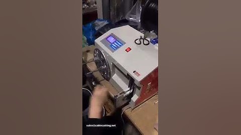 Automatic Wire Cable Wrapping And Binding Machine