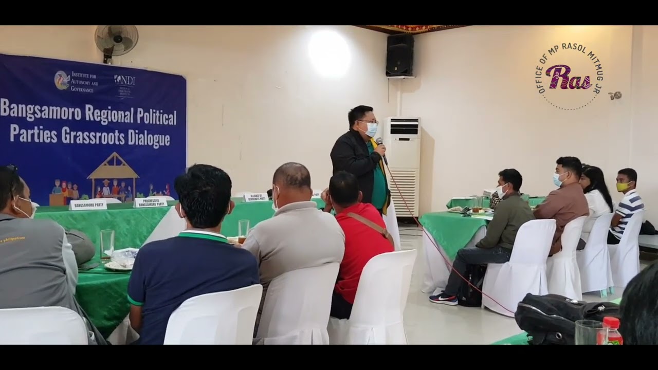 Bangsamoro Political Parties Grassroots Dialogue