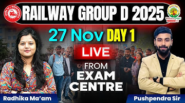 RRB Group D 27 November Exam Review | कैसा था पेपर ? | Railway Group D Exam Analysis Today