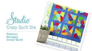 Pam shows you how to make the Studio Scrappy Crazy Quilt